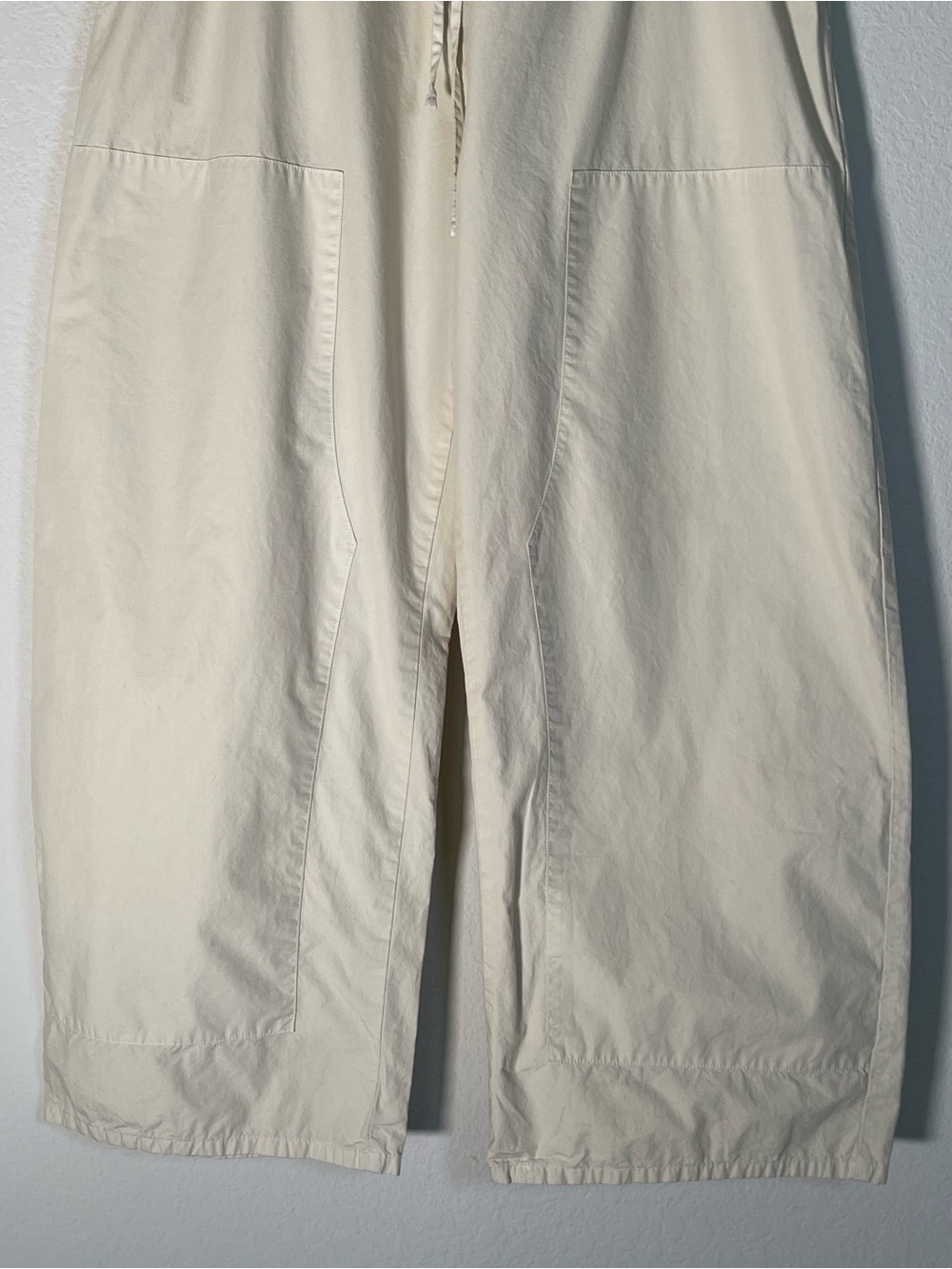 LESET Kyoto Carpenter Pants Size Large with Drawstring Waist 100% Cotton - Picture 6 of 15